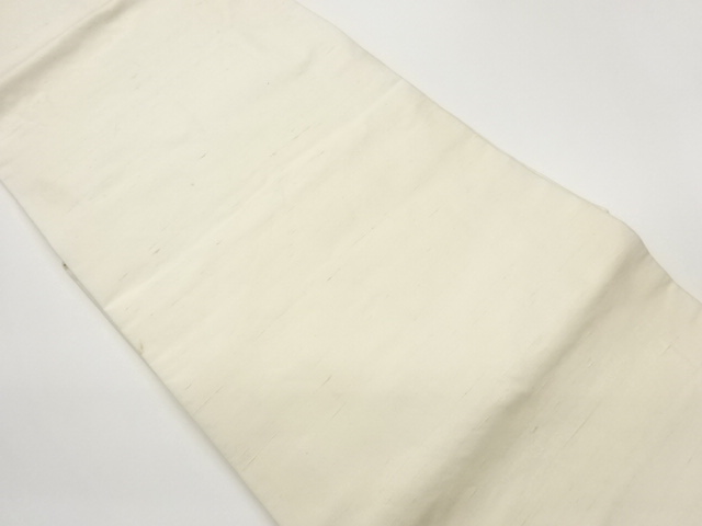 手織り紬無地名古屋帯